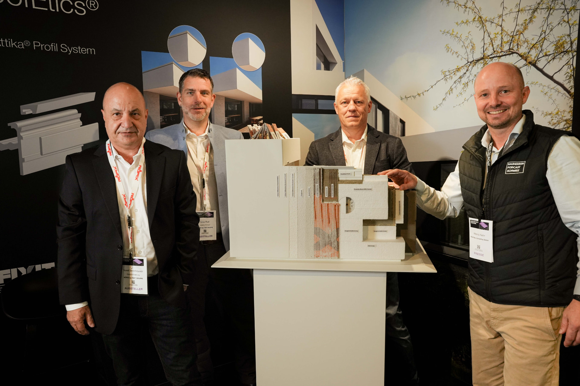 Marco Fehr an der Messe Architect@Work in Zürich